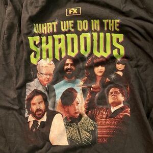 SDCC 2024 promotional What we do in the shadows tshirt